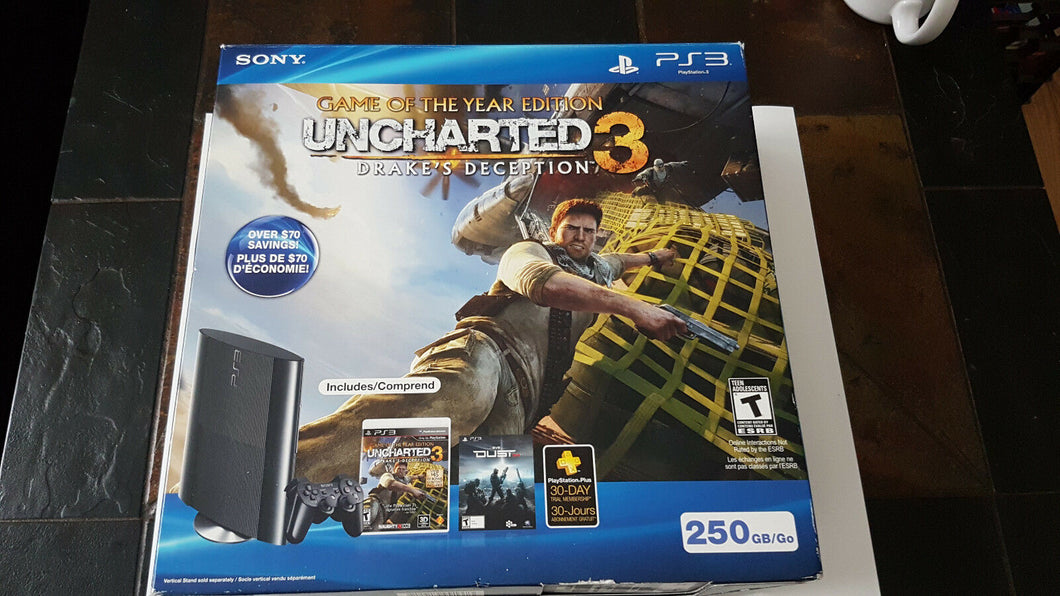 PS3 320GB Uncharted 3 Bundle