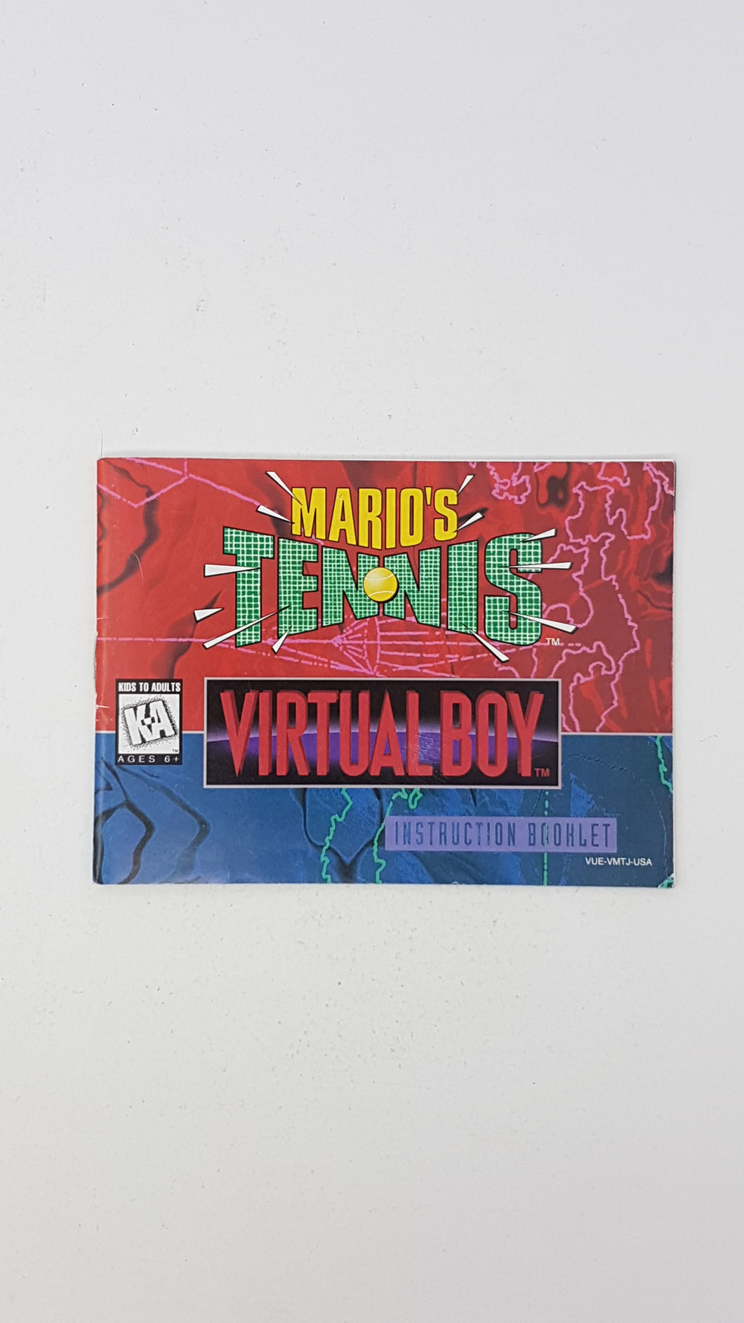 VirtualBoy - Mario's Tennis [manuel]