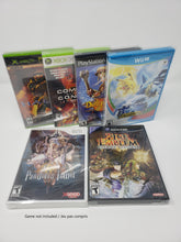 Charger l&#39;image dans la galerie, WII, WIIU, GAMECUBE, PS2, XBOX, XBOX 360 GAME CLEAR BOX PROTECTOR PLASTIC CASE
