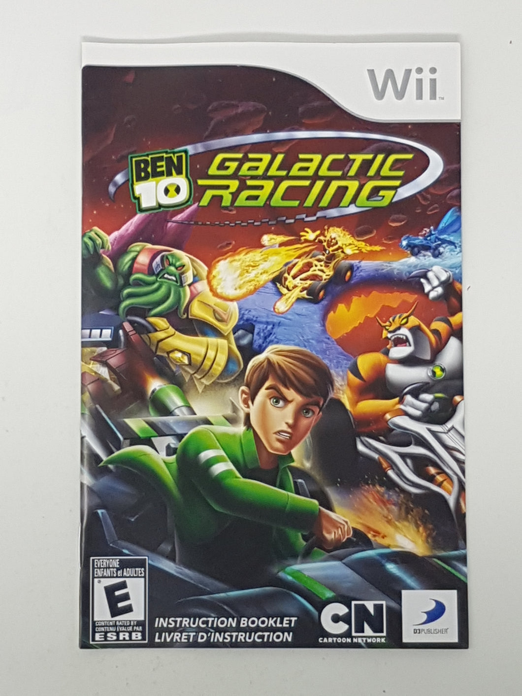 Ben 10 - Galactic Racing [manuel] - Nintendo Wii