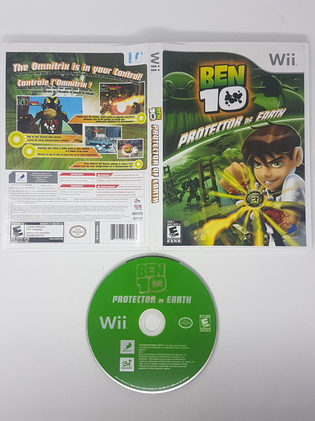 Ben 10 Protector of Earth - Nintendo Wii