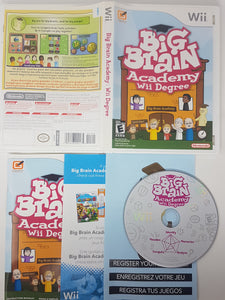 Big Brain Academy Wii Degree - Nintendo Wii