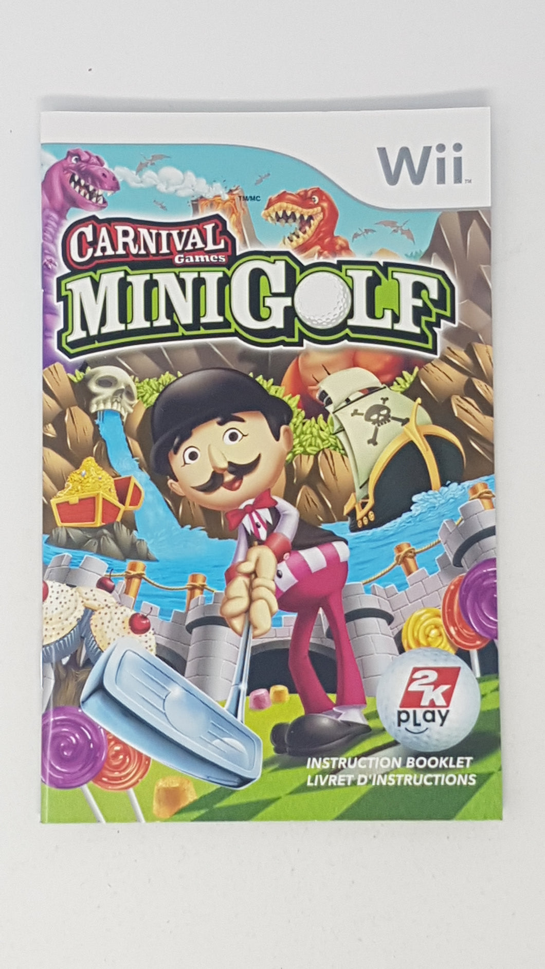 Carnival Games Mini Golf [manual] - Nintendo Wii