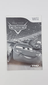 Cars [manuel] - Nintendo Wii