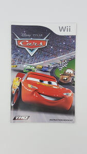 Cars [manuel] - Nintendo Wii