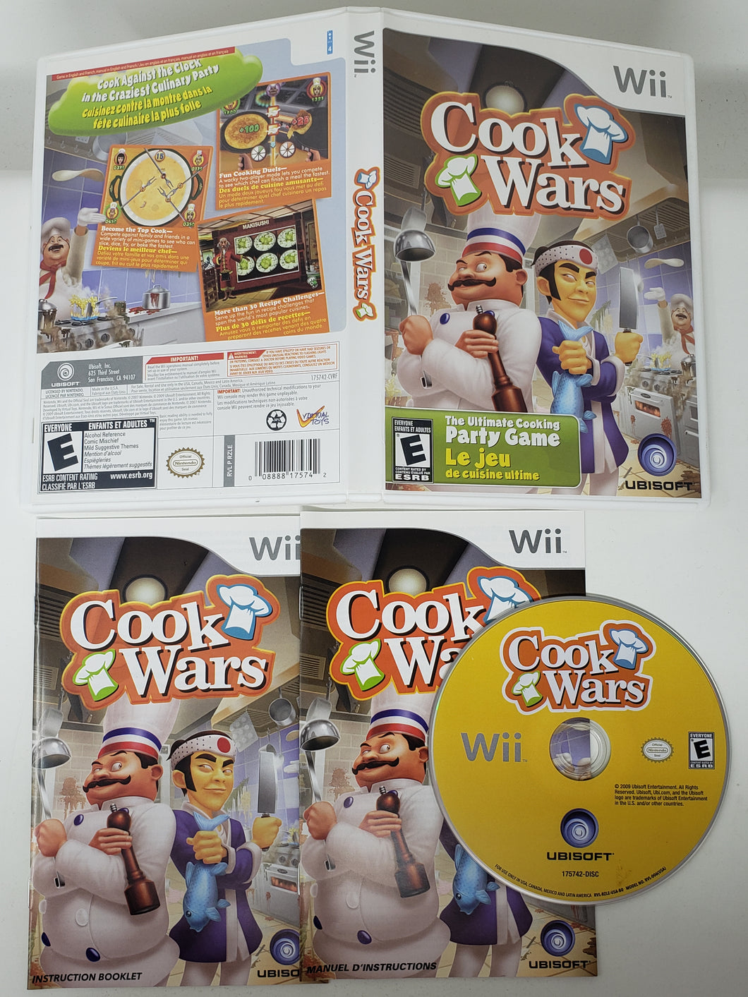Cook Wars - Nintendo Wii