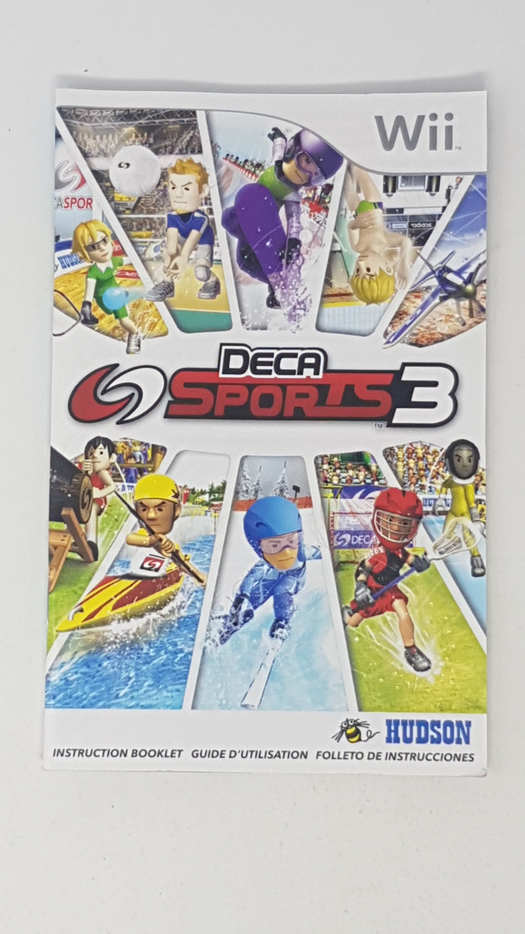 Deca Sports 3 [manual] Trilingual - Nintendo Wii