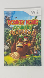 Donkey Kong Country Returns [manuel] - Nintendo Wii