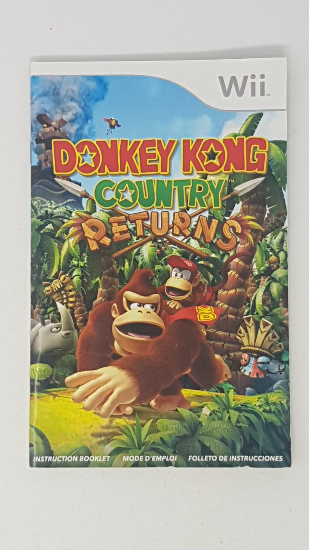 Donkey Kong Country Returns [manuel] - Nintendo Wii