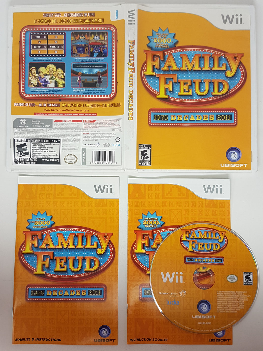 Family Feud Decades - Nintendo Wii