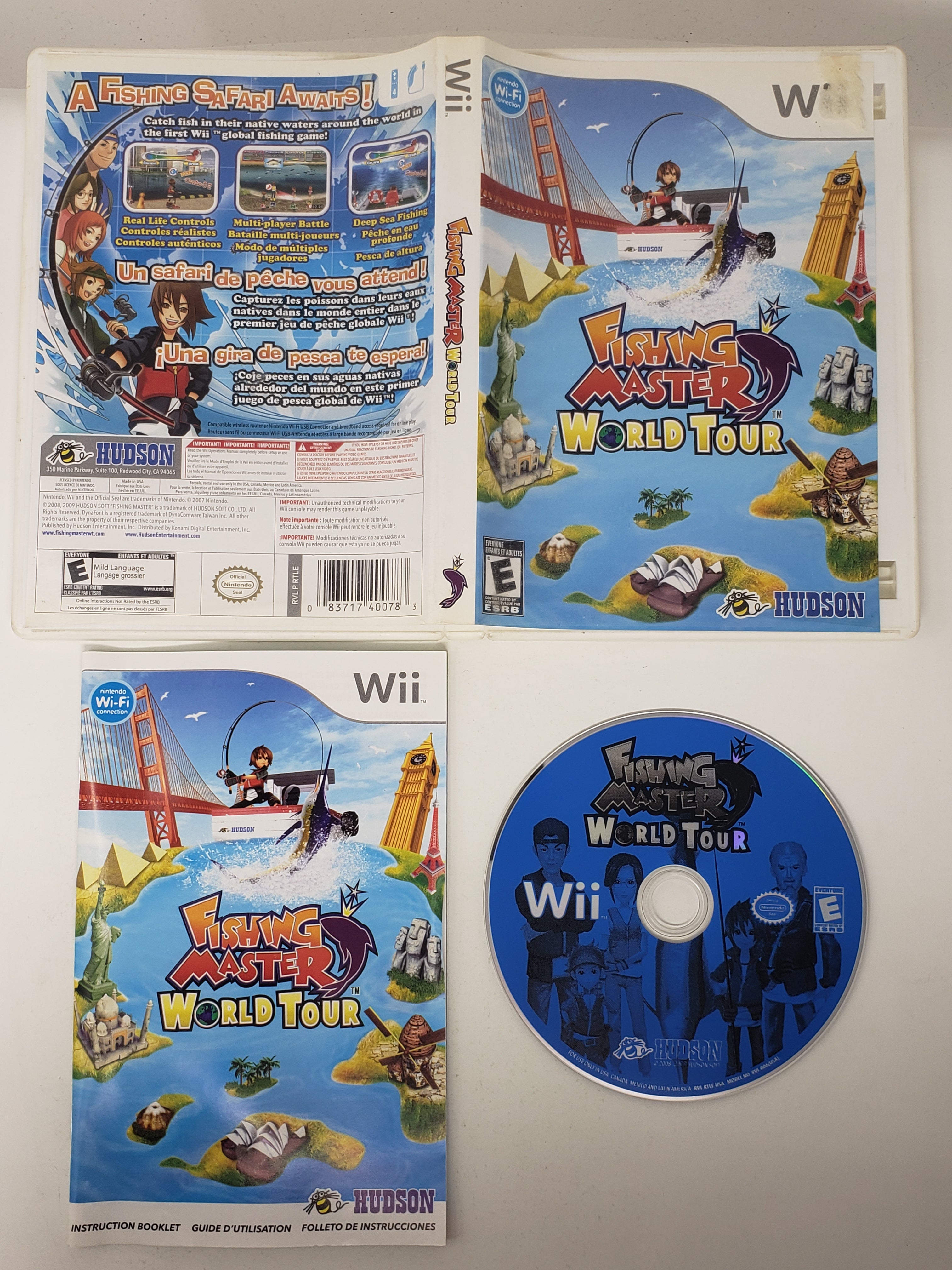 Fishing Master World Tour - Nintendo Wii