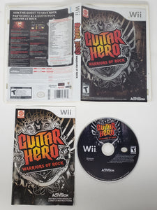 Guitar Hero - Warriors of Rock - Nintendo Wii