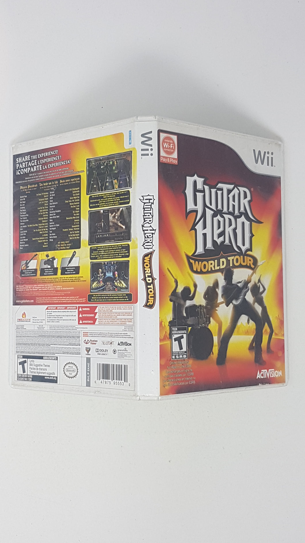 Guitar Hero World Tour [boîte] - Nintendo Wii