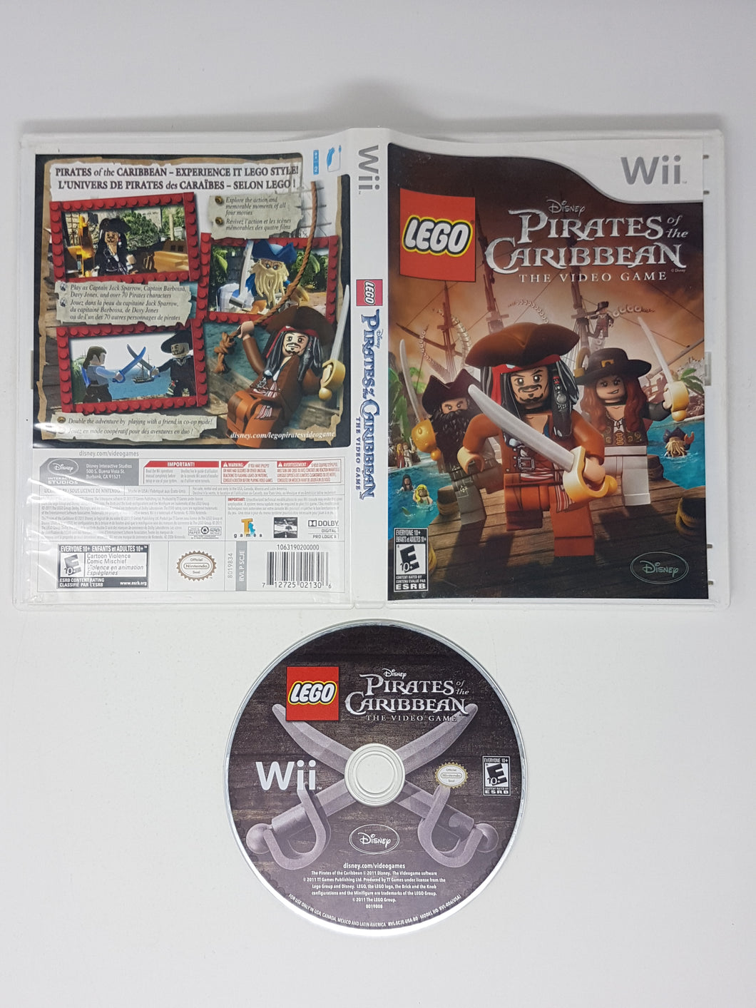 LEGO Pirates of the Caribbean The Video Game Nintendo Wii