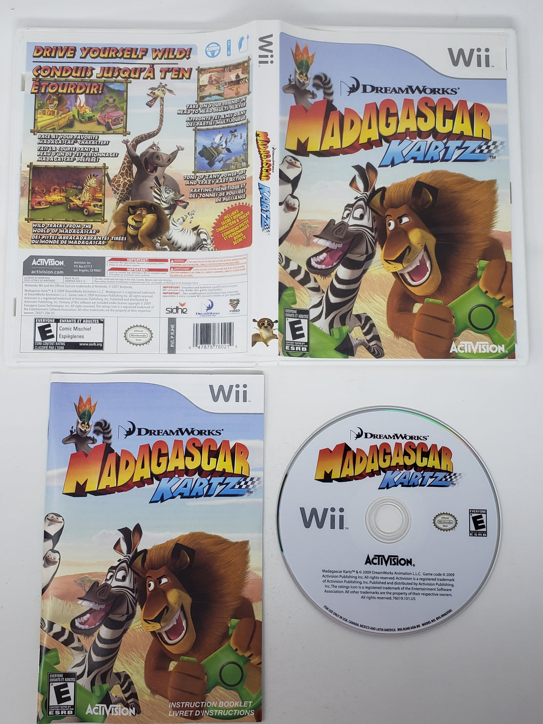 Madagascar Kartz - Nintendo Wii