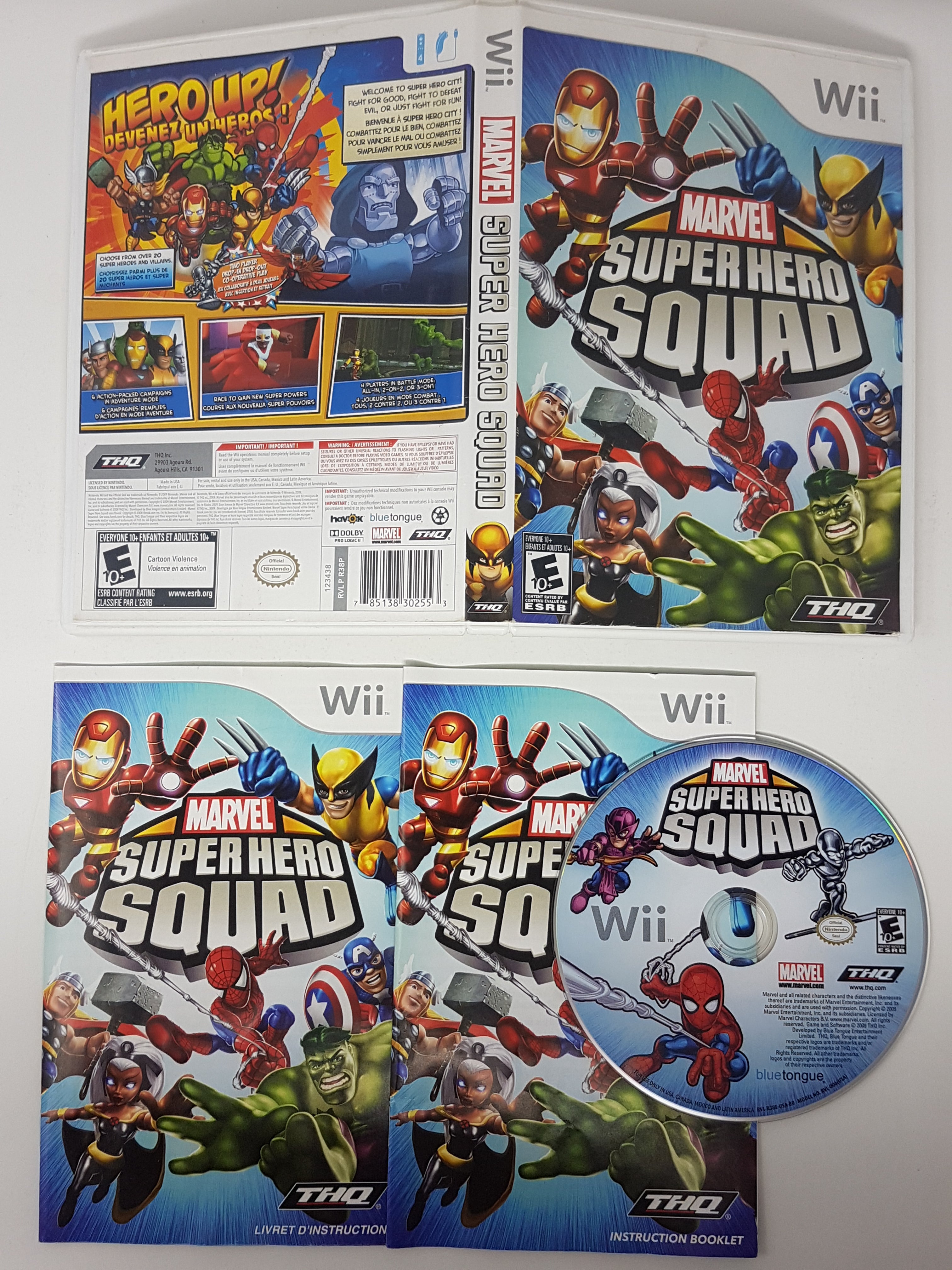 Marvel super sale hero squad wii