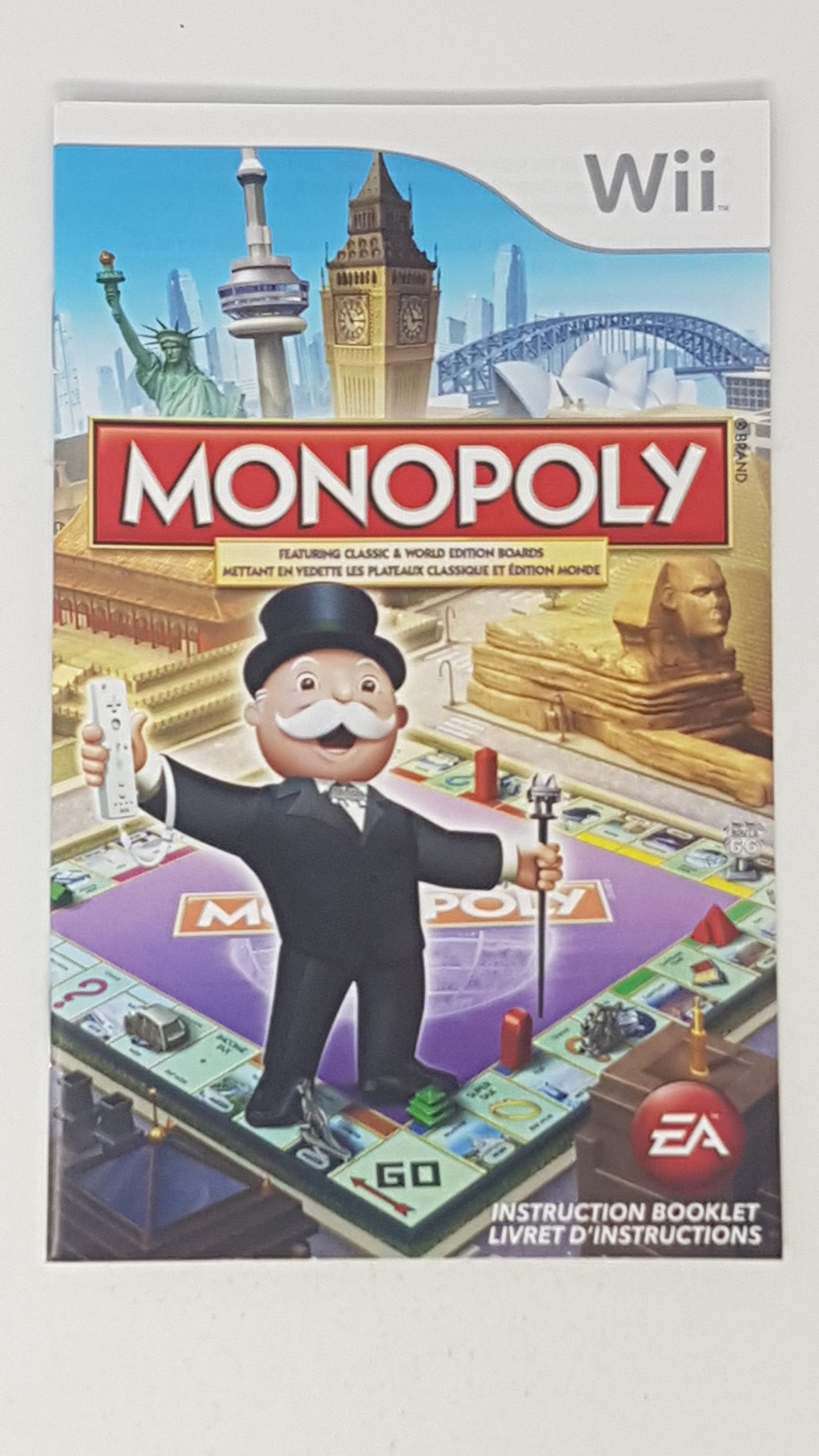 Monopoly [manuel] - Nintendo Wii