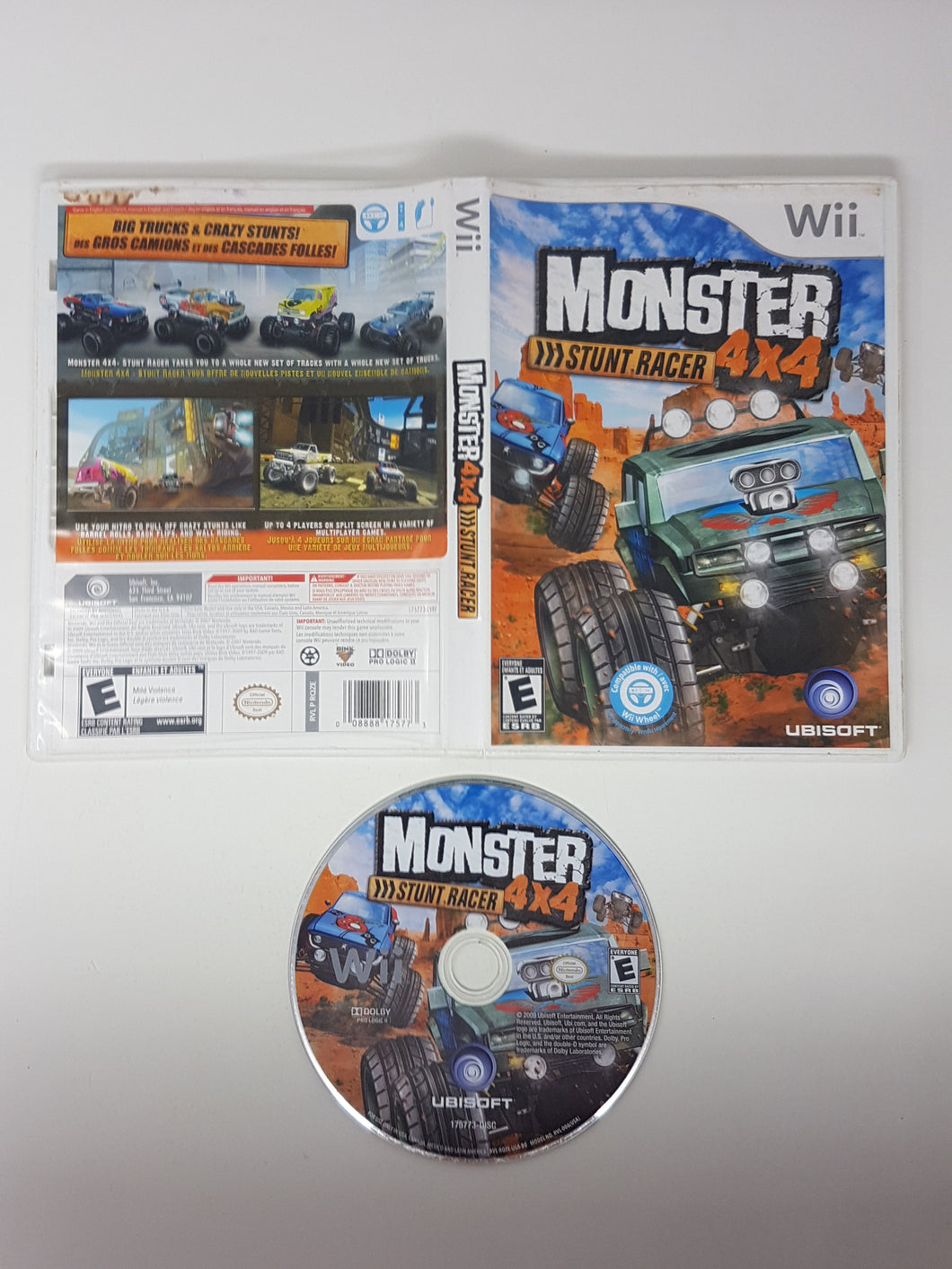 Monster 4x4 - Stunt Racer - Nintendo Wii