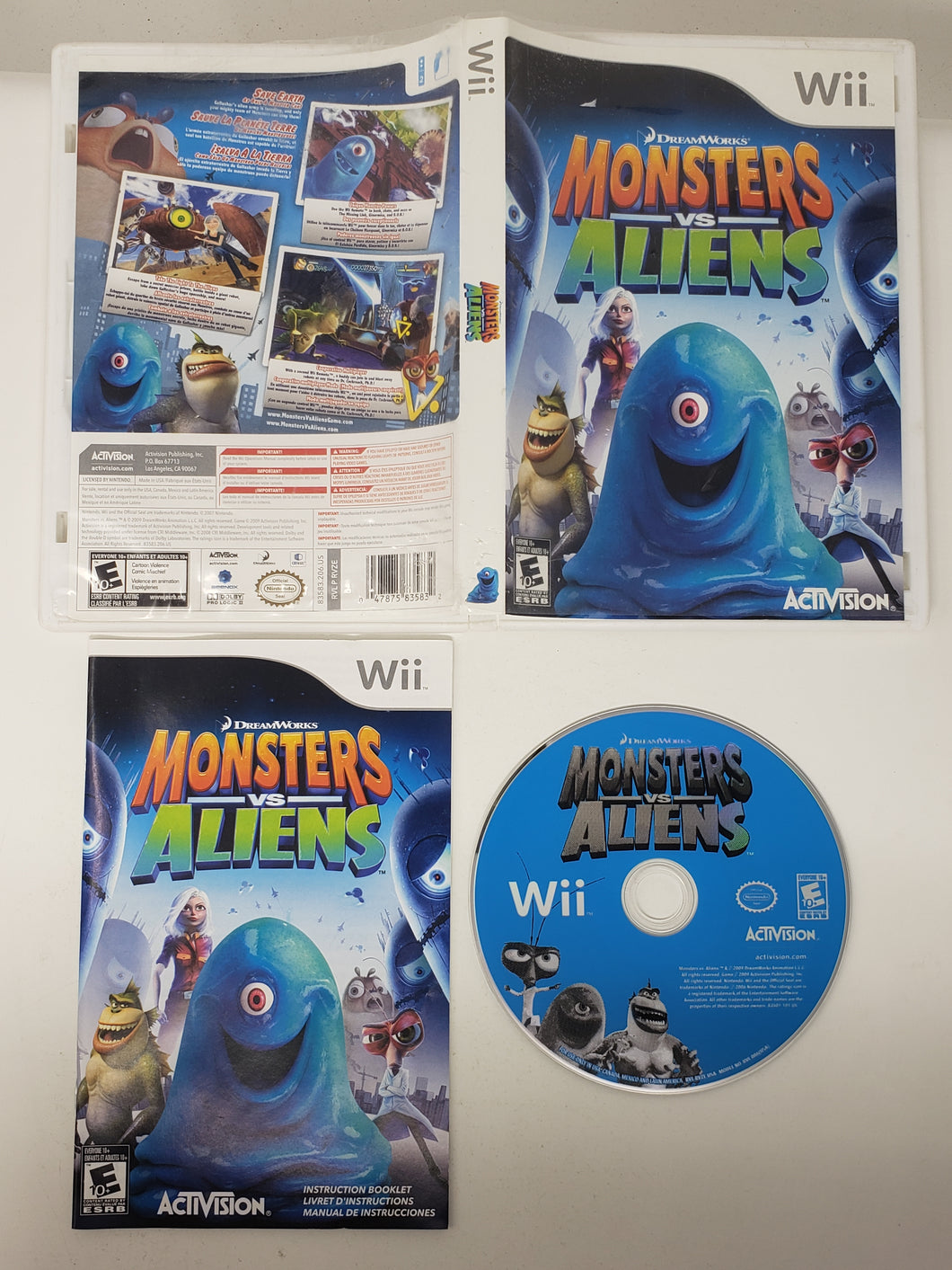 monsters vs aliens wii game Monsters vs. Aliens