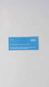 Wii Motionplus Manual Instruction Booklet Insertion