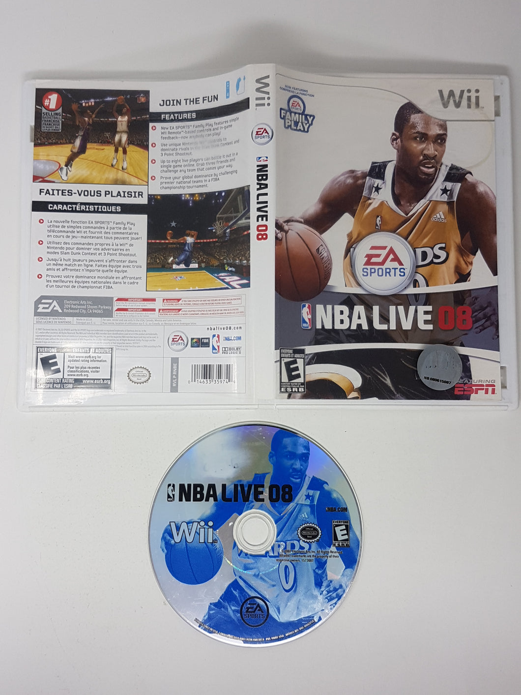 NBA Live 2008 - Nintendo Wii