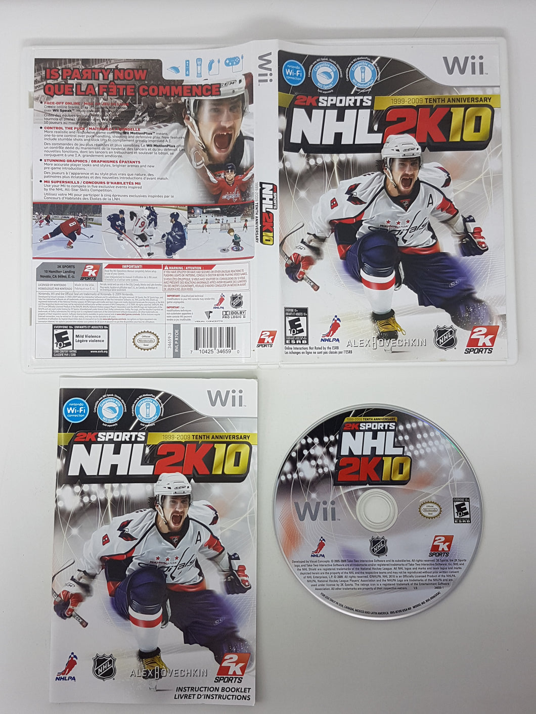 NHL 2K10 - Nintendo Wii