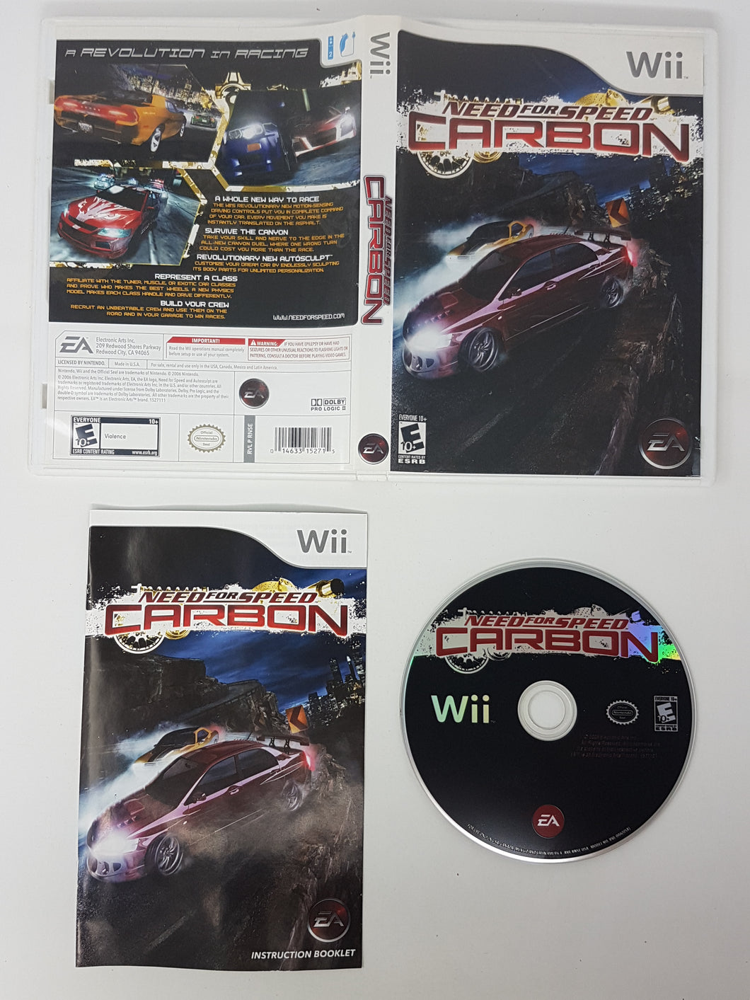 Need for Speed Carbon - Nintendo Wii