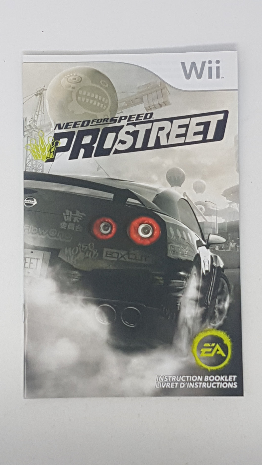 Need for Speed ​​Prostreet [manuel] - Nintendo Wii