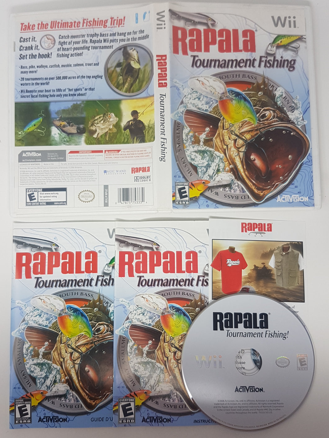 Rapala Tournament Fishing - Nintendo Wii