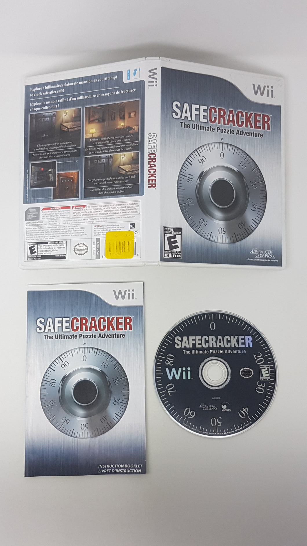 Safecracker The Ultimate Puzzle Adventure - Nintendo Wii