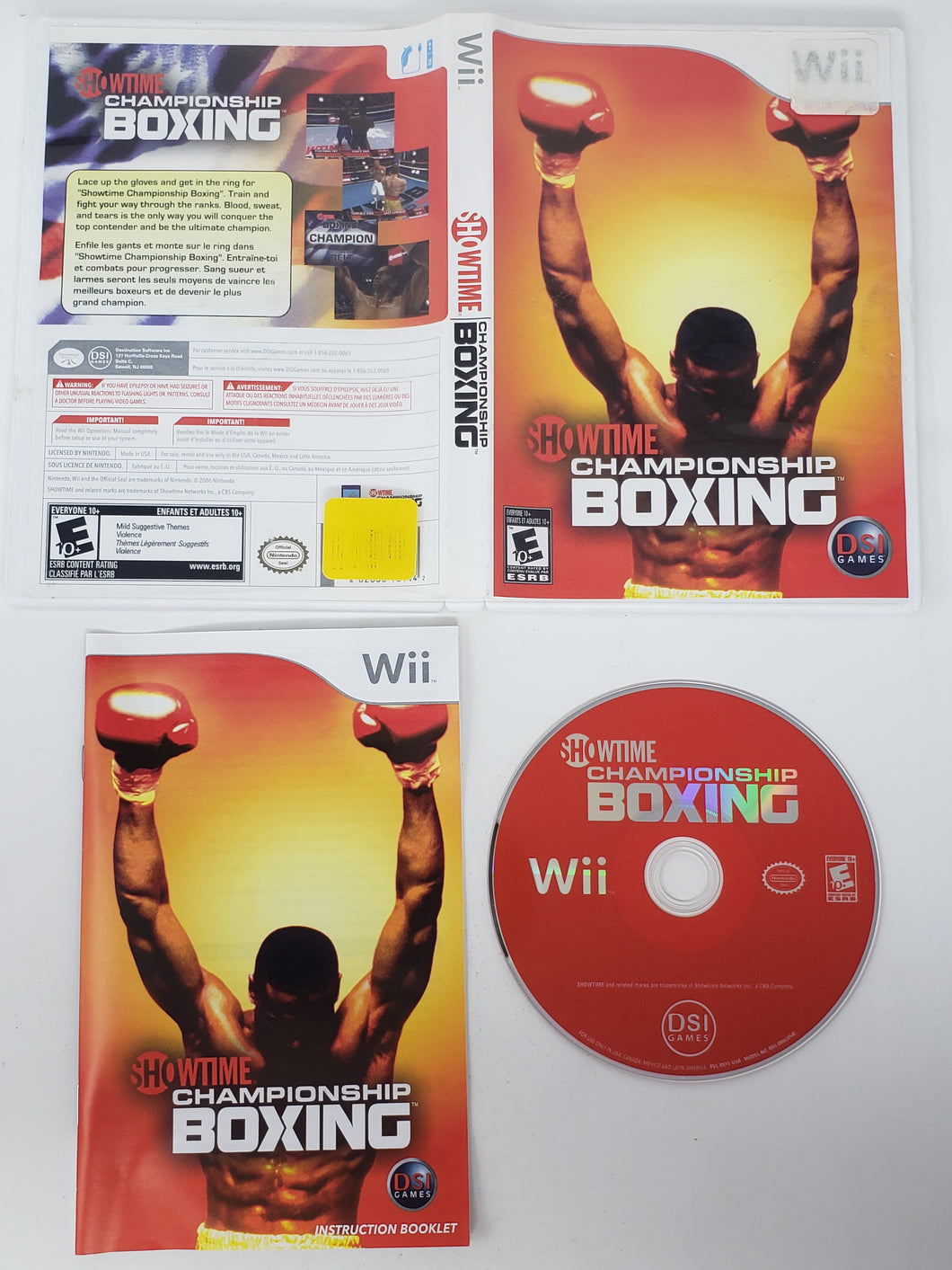 Showtime Championship Boxing - Nintendo Wii