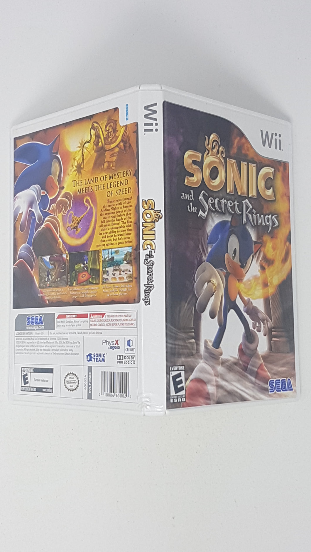 Sonic and the Secret Rings [box] - Nintendo Wii