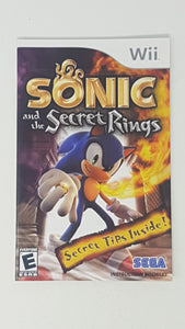 Sonic and the Secret Rings [manual] - Nintendo Wii