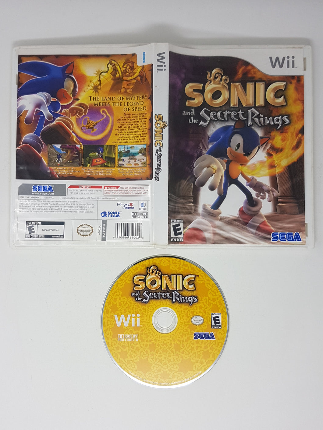 Sonic and the Secret Rings - Nintendo Wii
