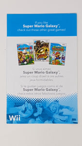 Super Mario Galaxy [Insert] - Nintendo Wii