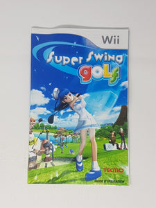 Super Swing Golf [manuel] - Nintendo Wii