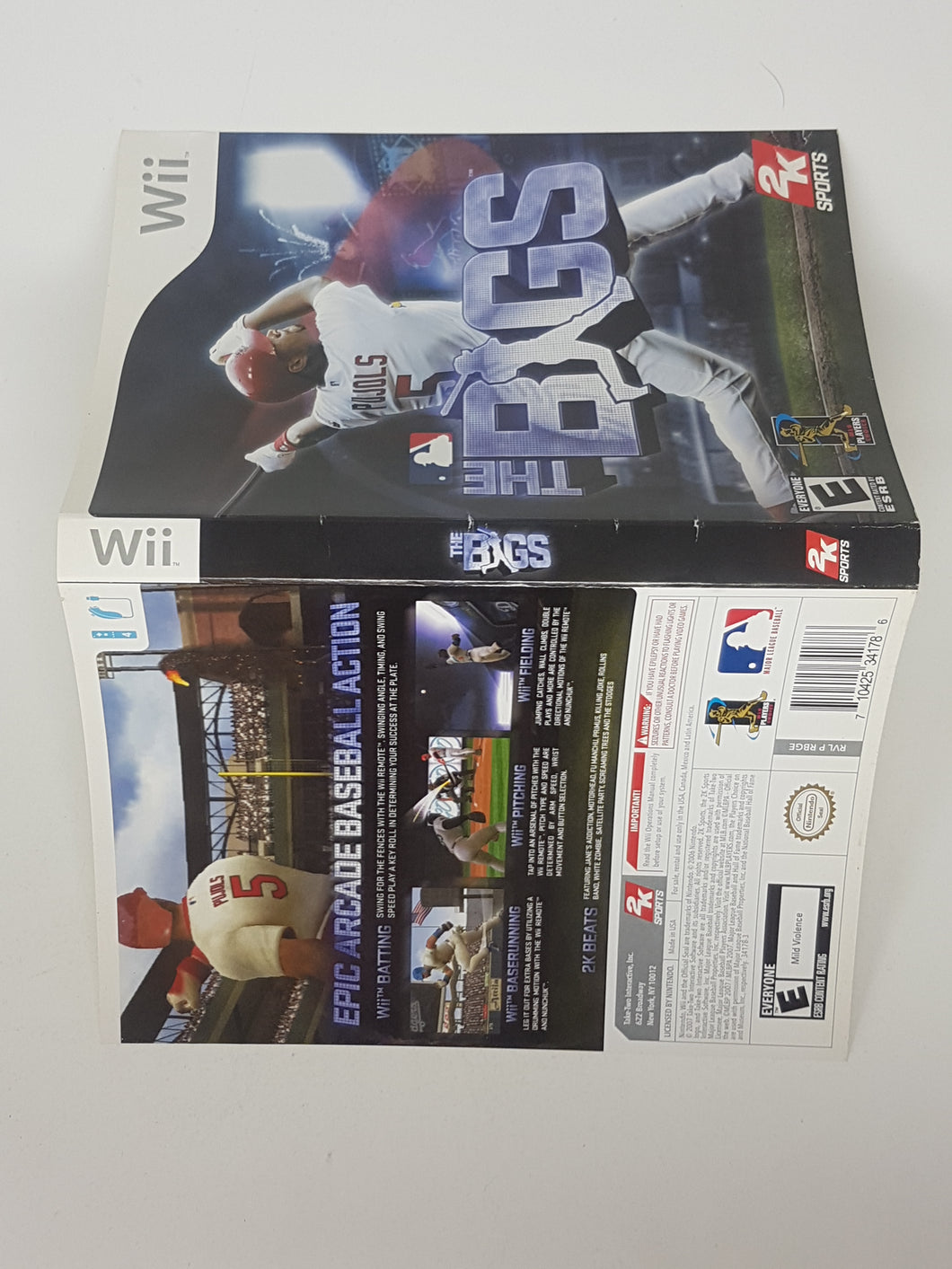 The Bigs [Couverture] - Nintendo Wii