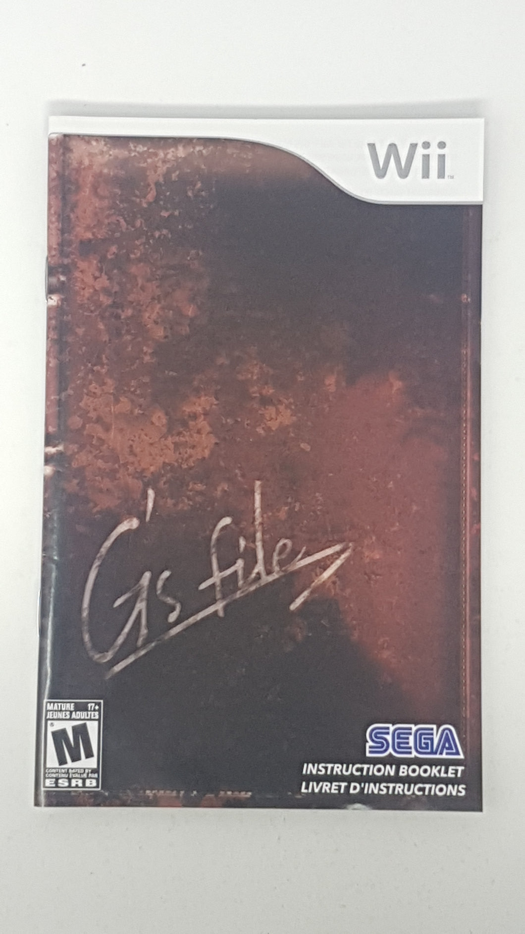 The House of the Dead 2 & 3 Return [manuel] Bilingue - Nintendo Wii