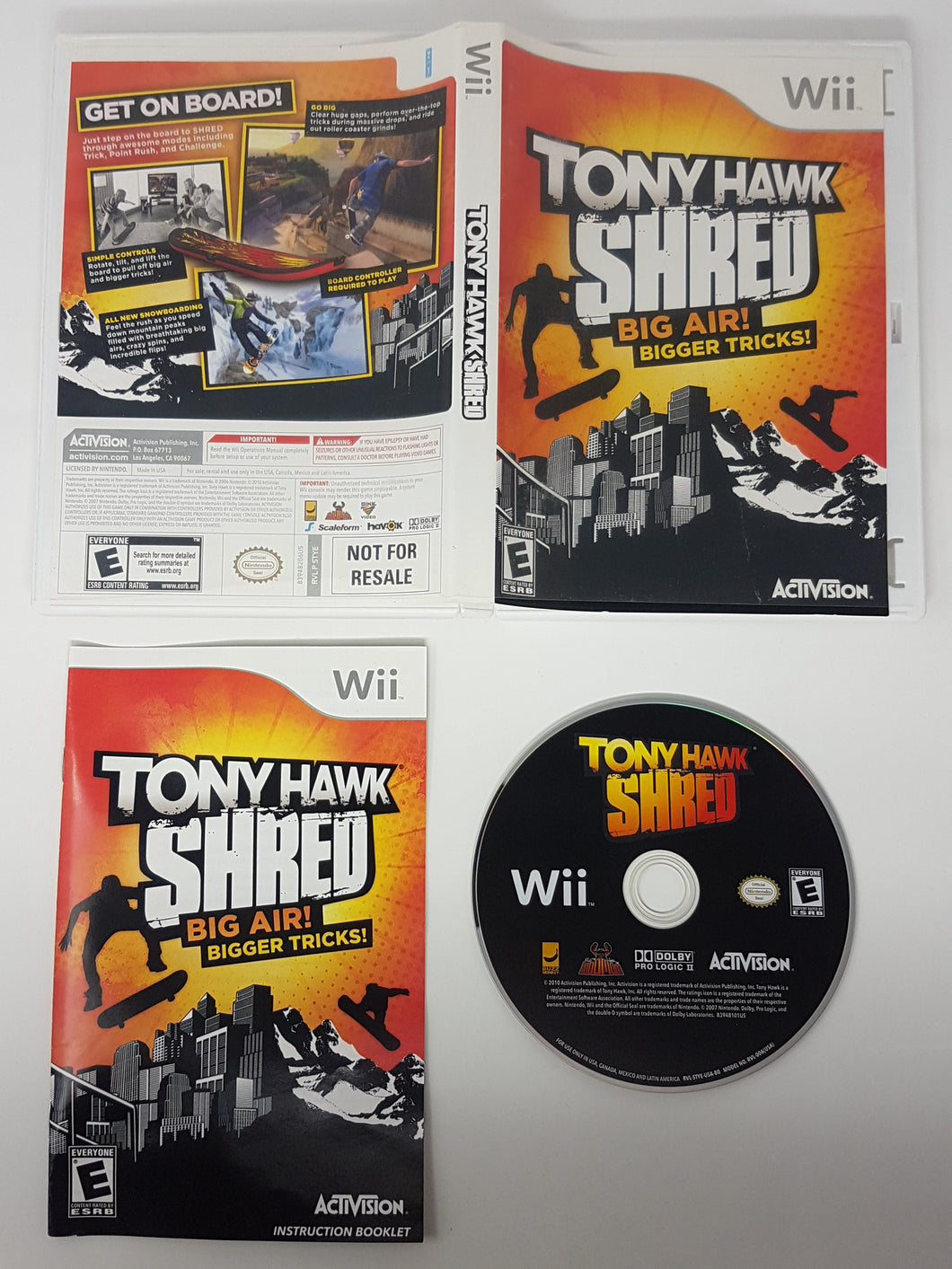 Tony Hawk - Shred - Nintendo Wii