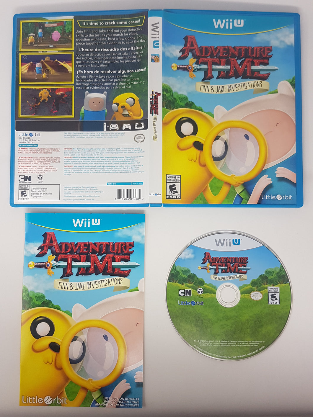 Adventure Time - Finn and Jake Investigations - Nintendo Wii U