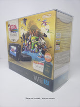 Load image into Gallery viewer, NINTENDO WII U CONSOLE CLEAR BOX PROTECTOR PLASTIC CASE
