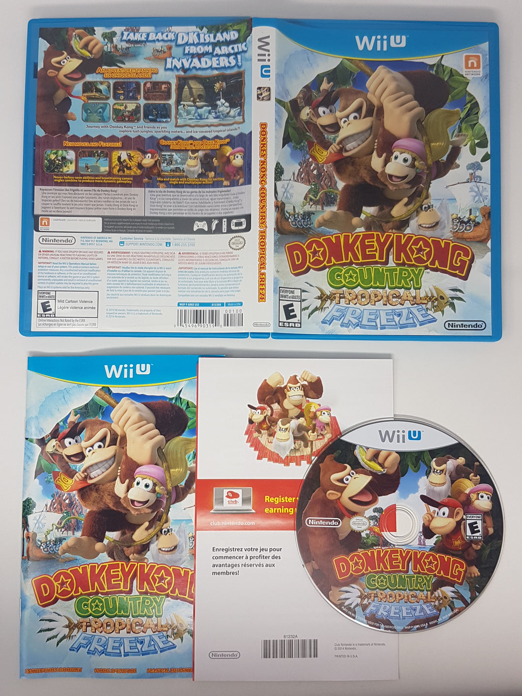 Donkey Kong Country - Tropical Freeze - Nintendo Wii U