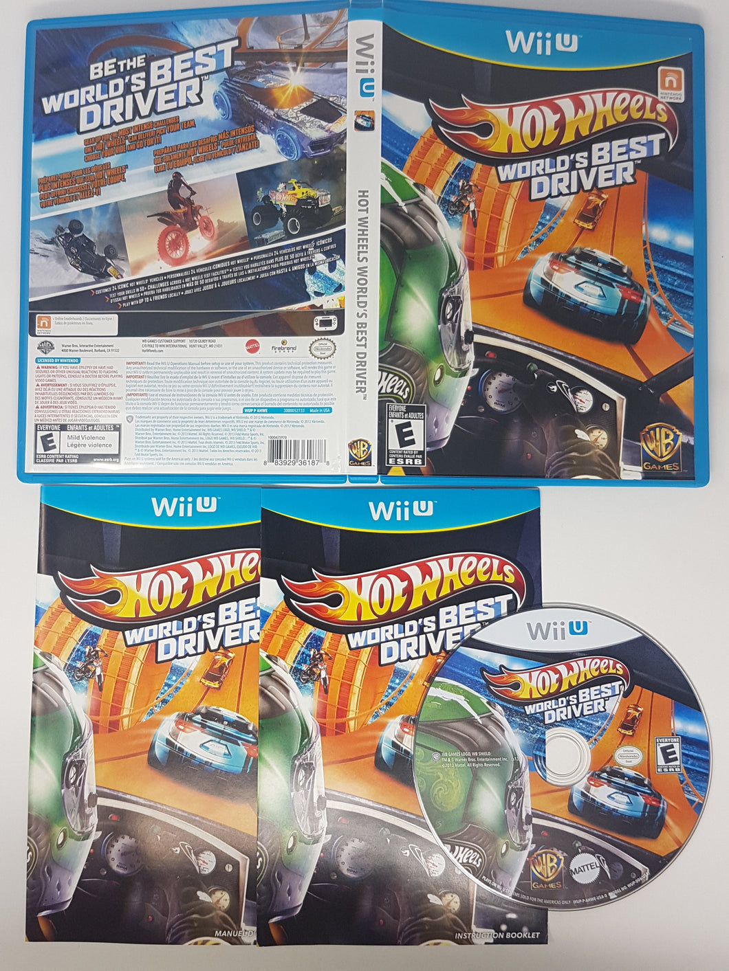 Hot Wheels - World's Best Driver - Nintendo Wii U