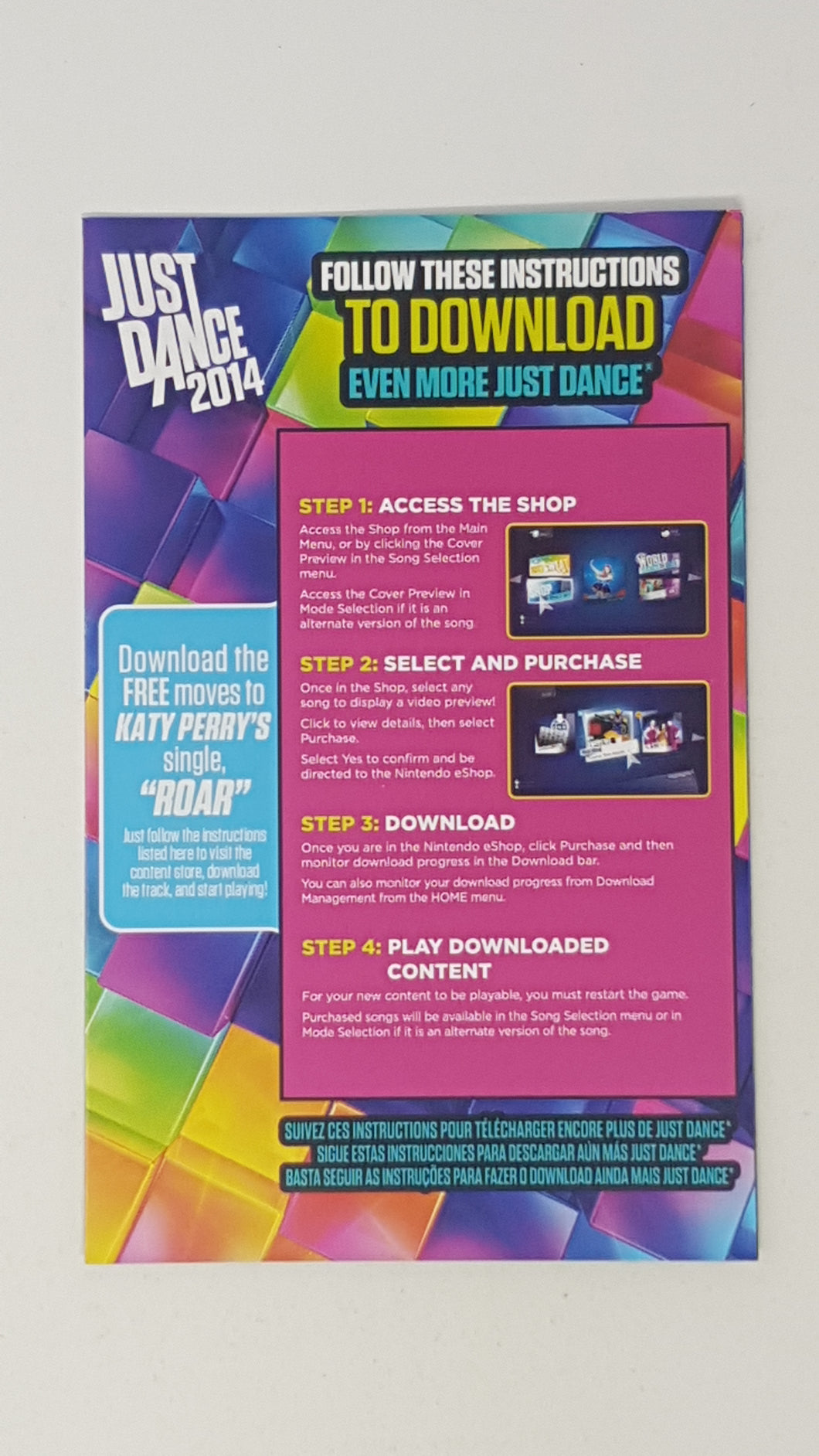 Just Dance 2014 [Insertion] - Nintendo WiiU