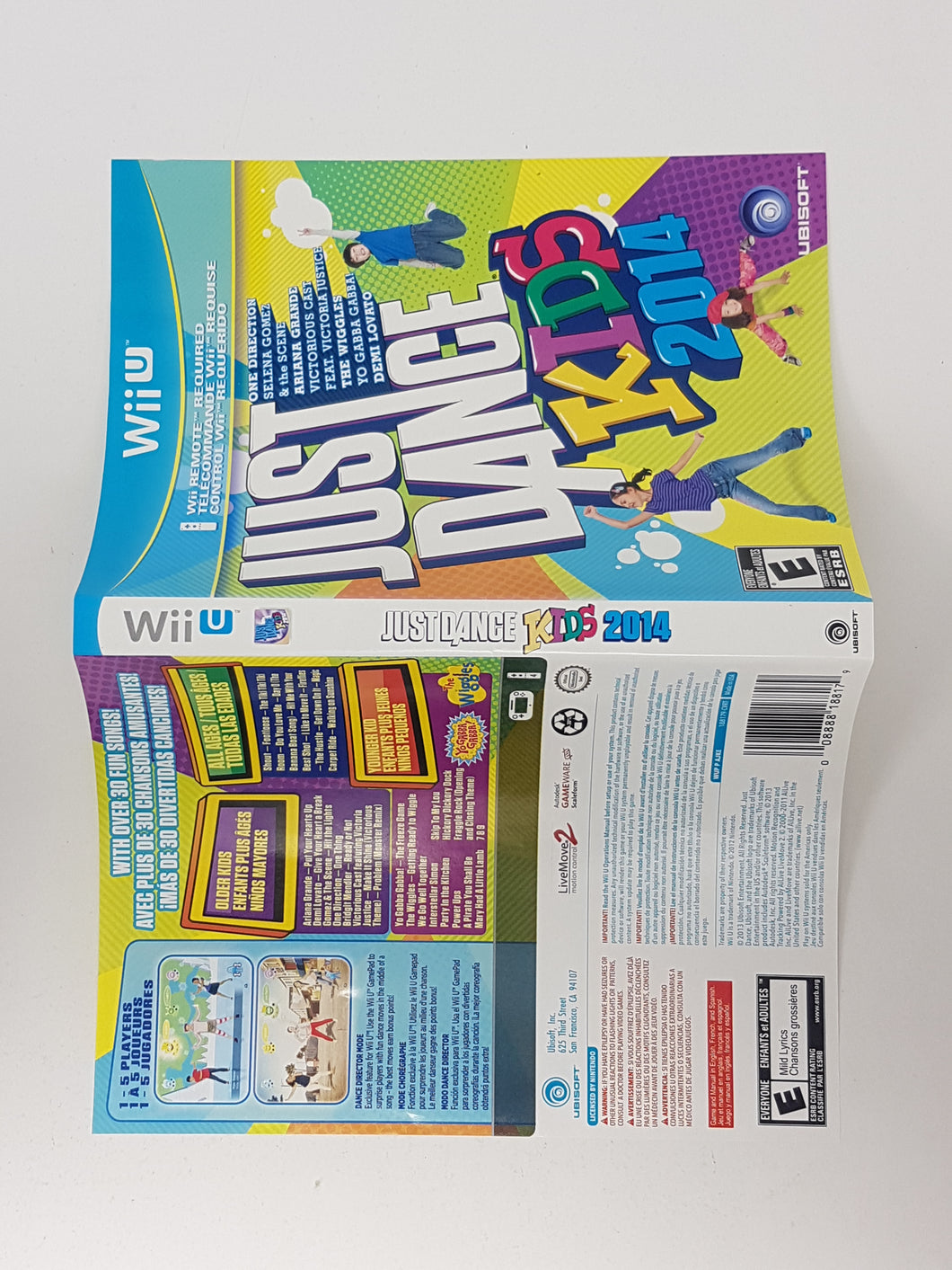 Just Dance Kids 2014 [Couverture] - Nintendo Wii U