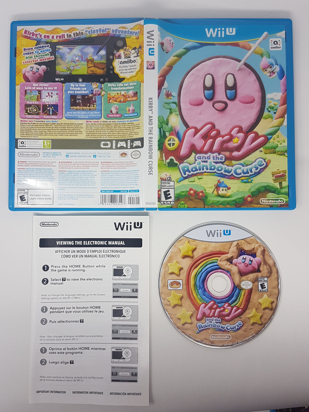 Kirby and the Rainbow Curse - Nintendo Wii U