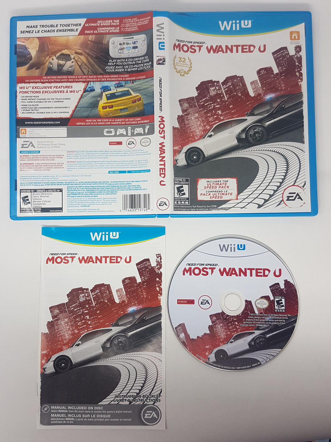 Need for Speed Most Wanted - Nintendo Wii U