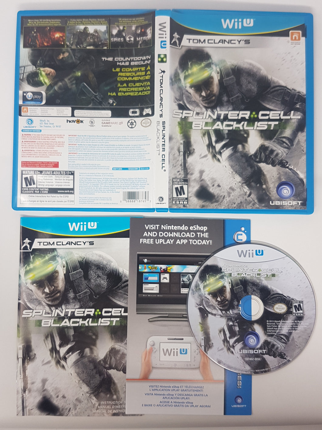 Splinter Cell - Blacklist - Nintendo Wii U