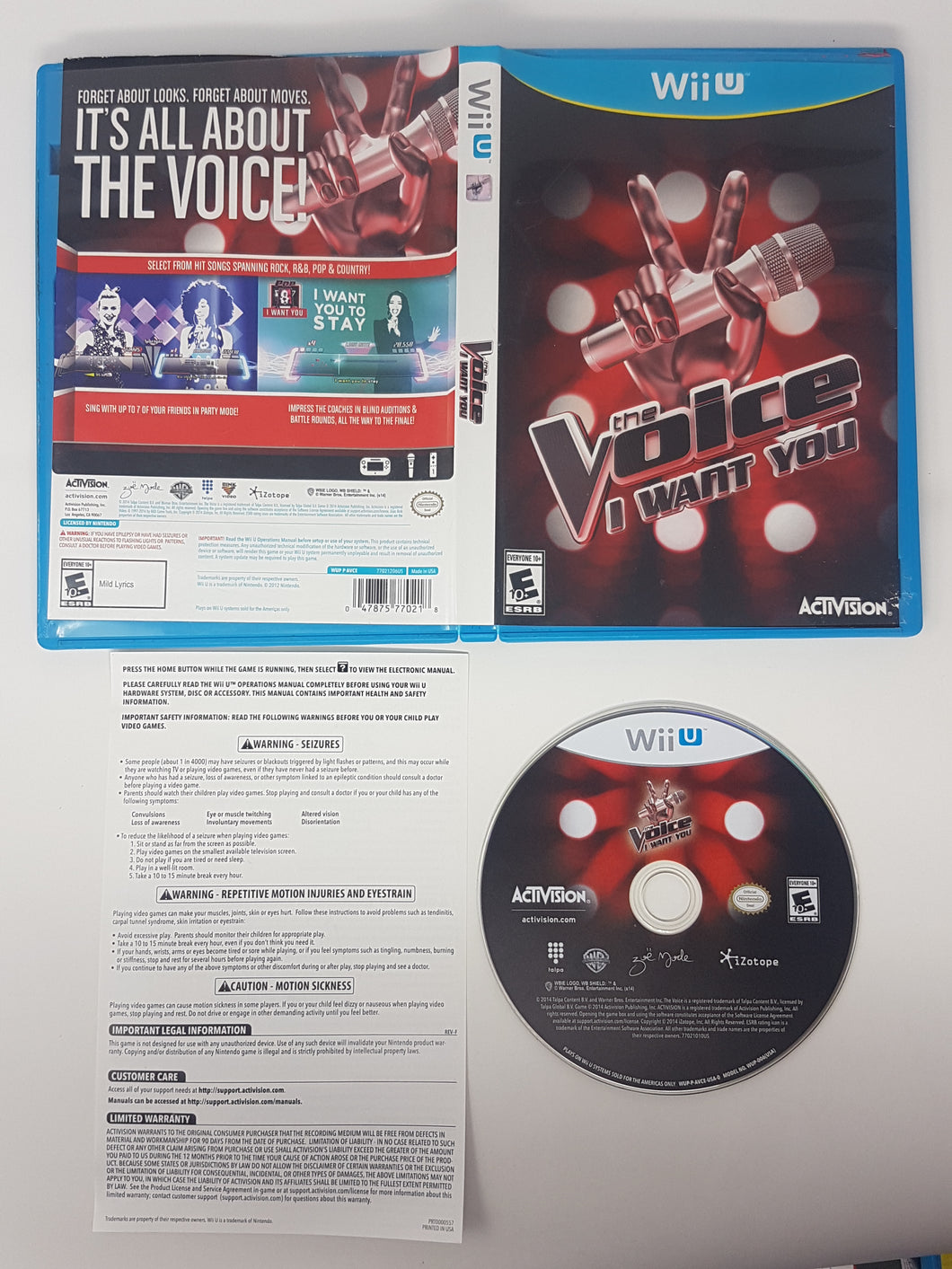 The Voice [Game Only] - Nintendo Wii U