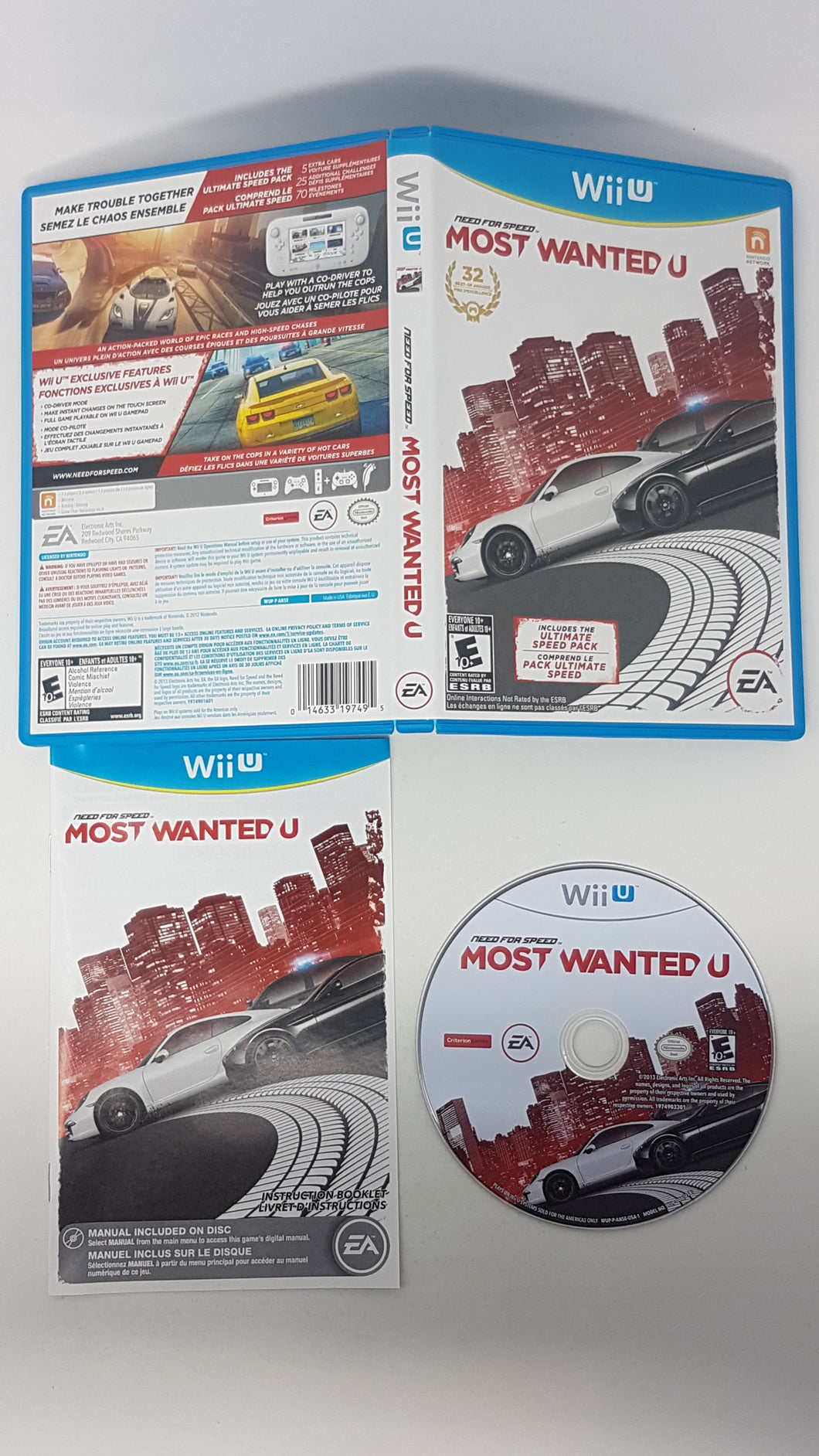 Need for Speed Most Wanted - Nintendo Wii U